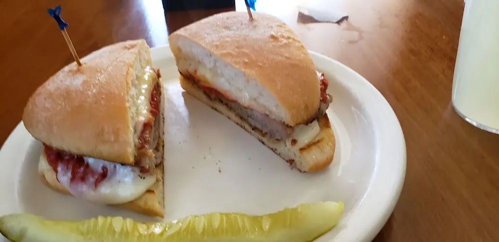Homemade Sausage Sandwich