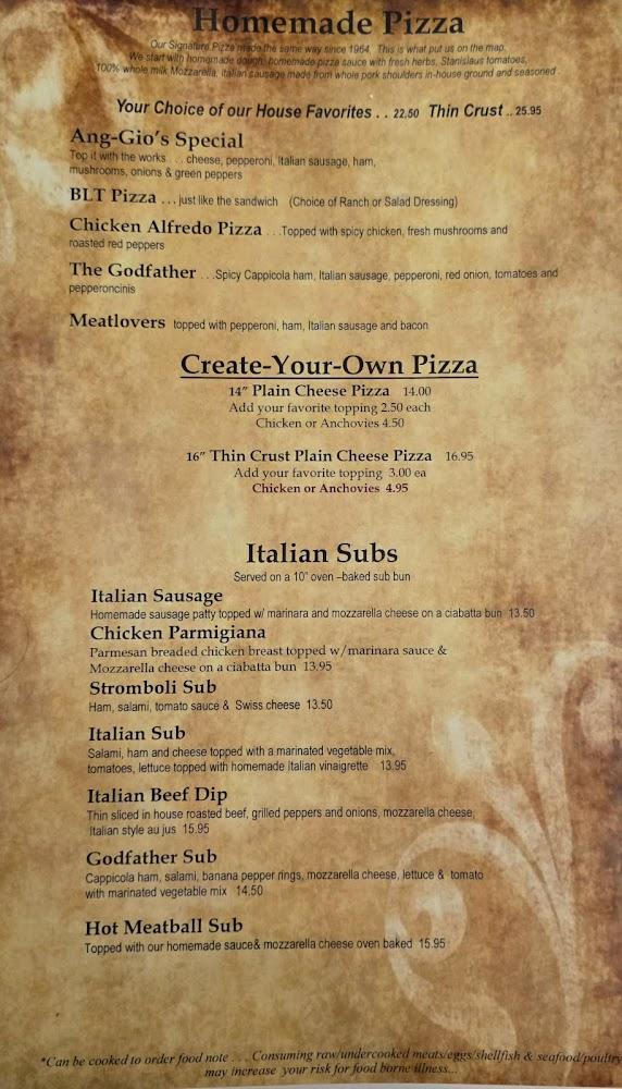 Ang-Gios Restaurant Menu image 2